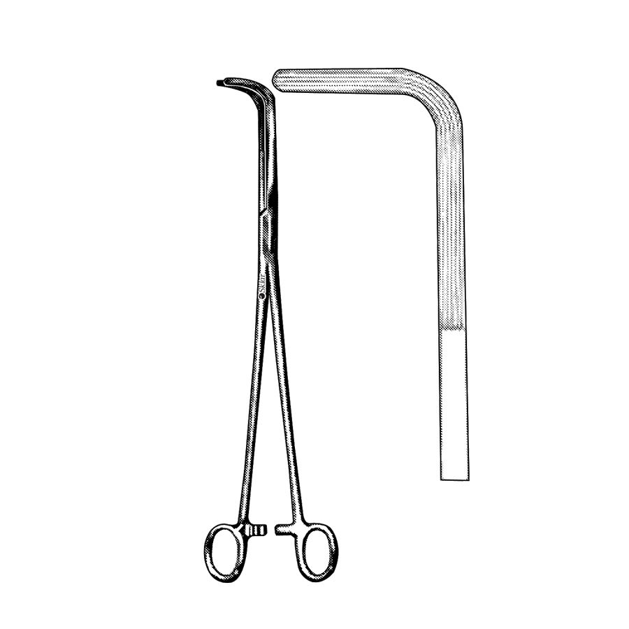 Mixter Right Angle Forceps, 12" (30.5 Cm)